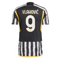 Juventus Dusan Vlahovic #9 Hjemmebanetrøje 2023-24 Kortærmet